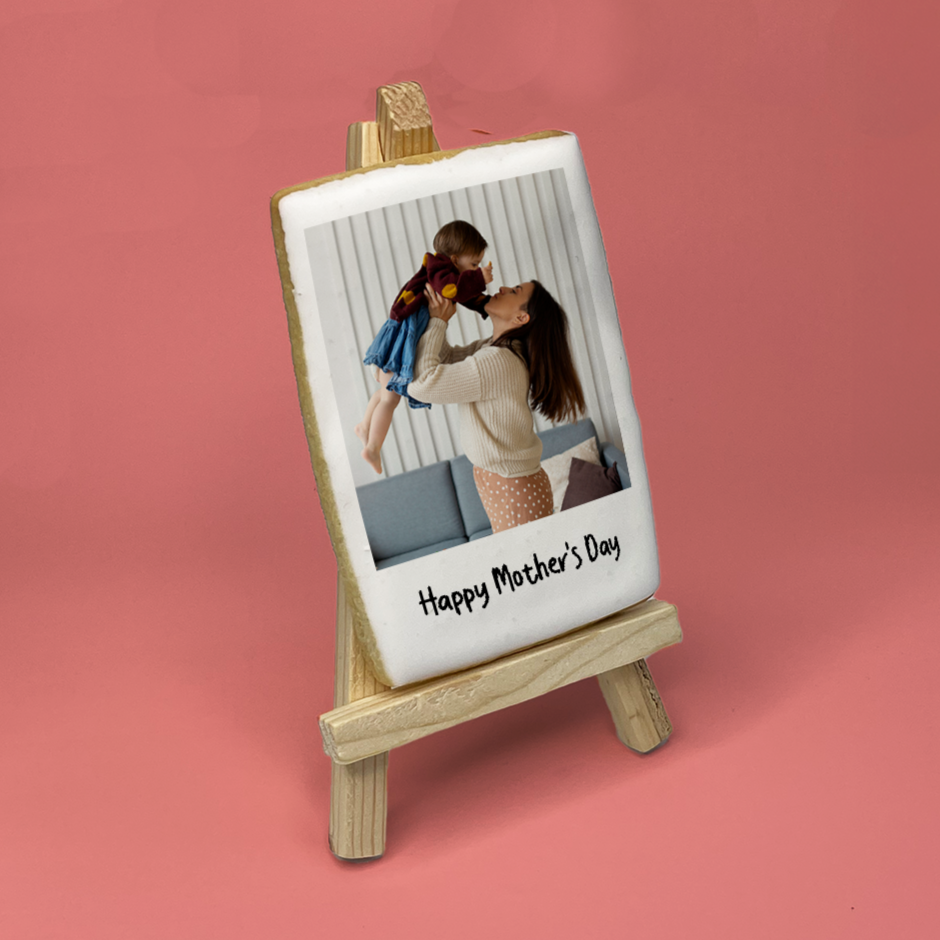 Personalised Polaroid Photo Biscuits