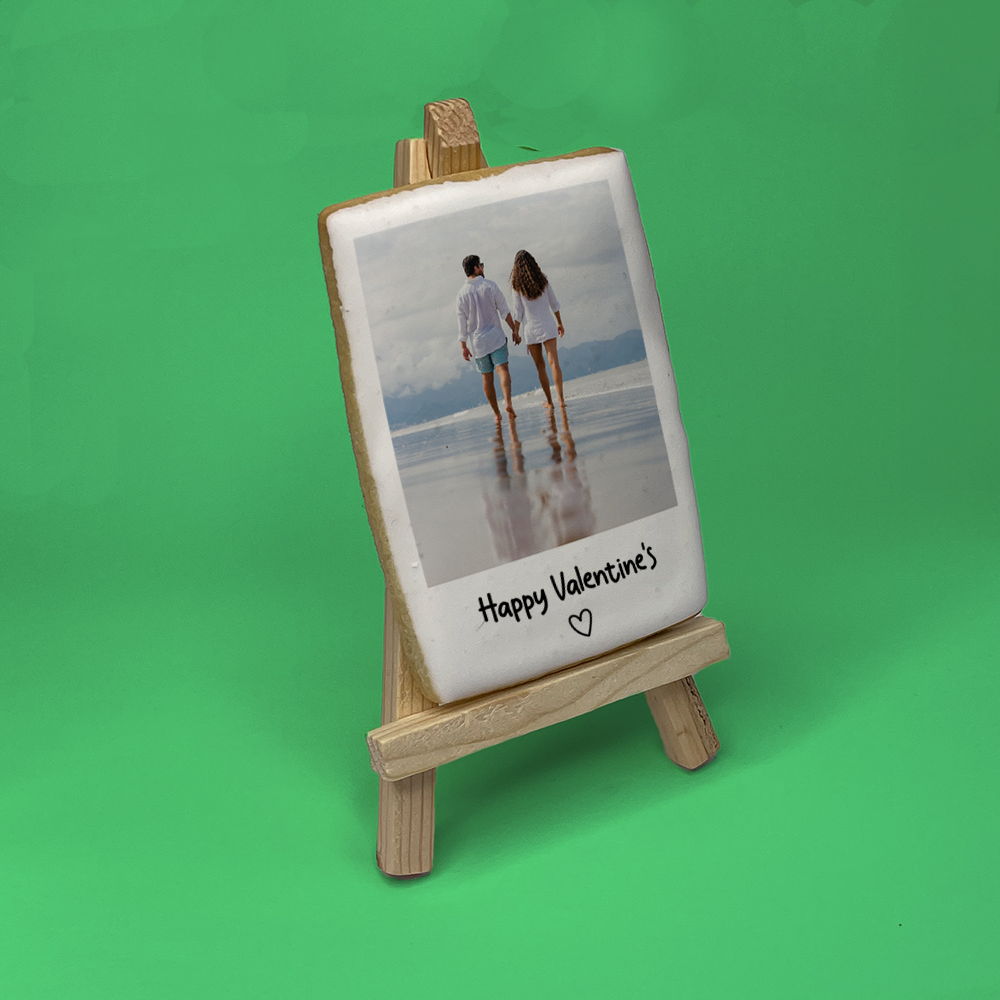 Personalised Polaroid Photo Biscuits