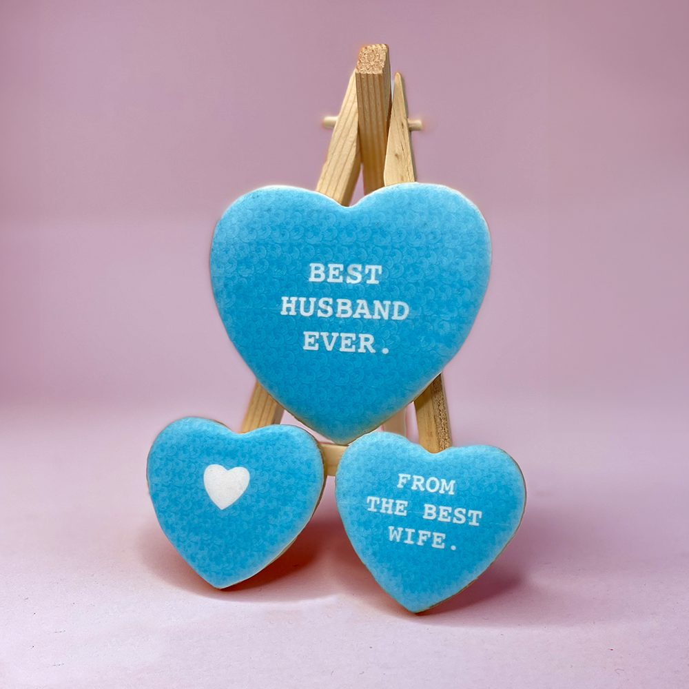 Best Husband Anniversary Biscuits
