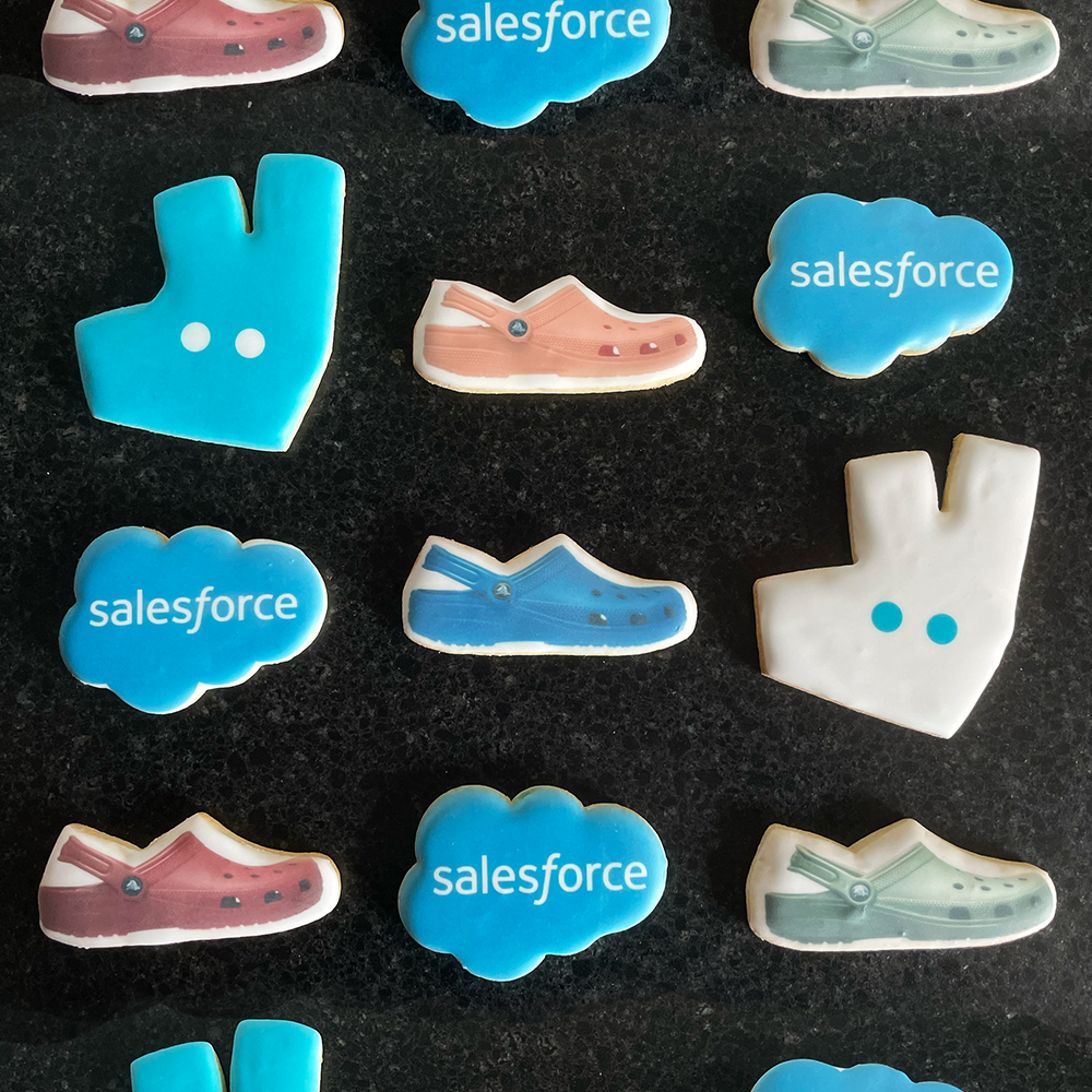 Custom Shaped And Branded Biscuits