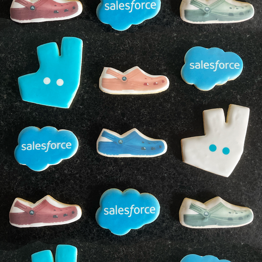 Custom Shaped And Branded Biscuits