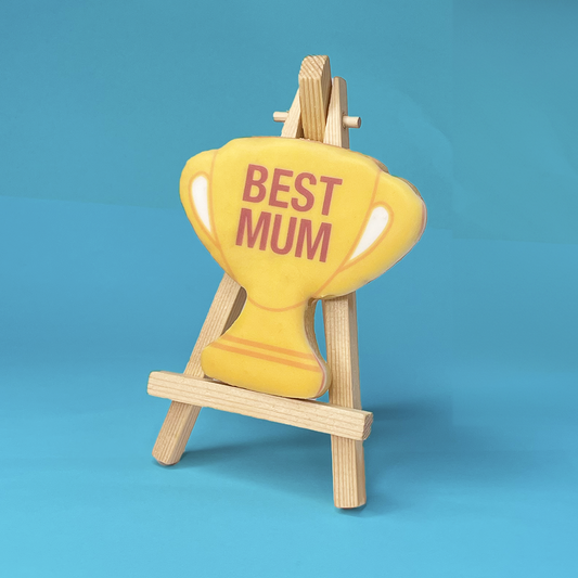 Best Mum Trophy Biscuit