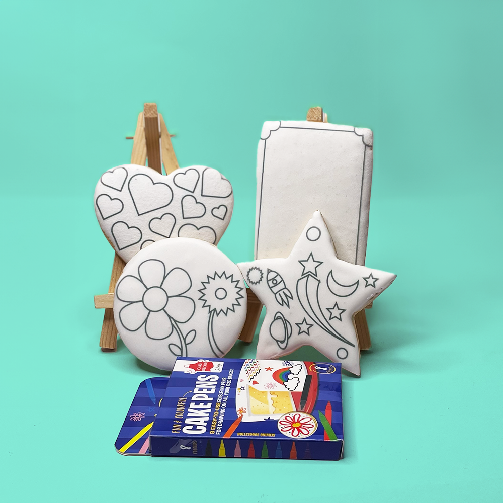 Colour In Mother's Day Biscuits