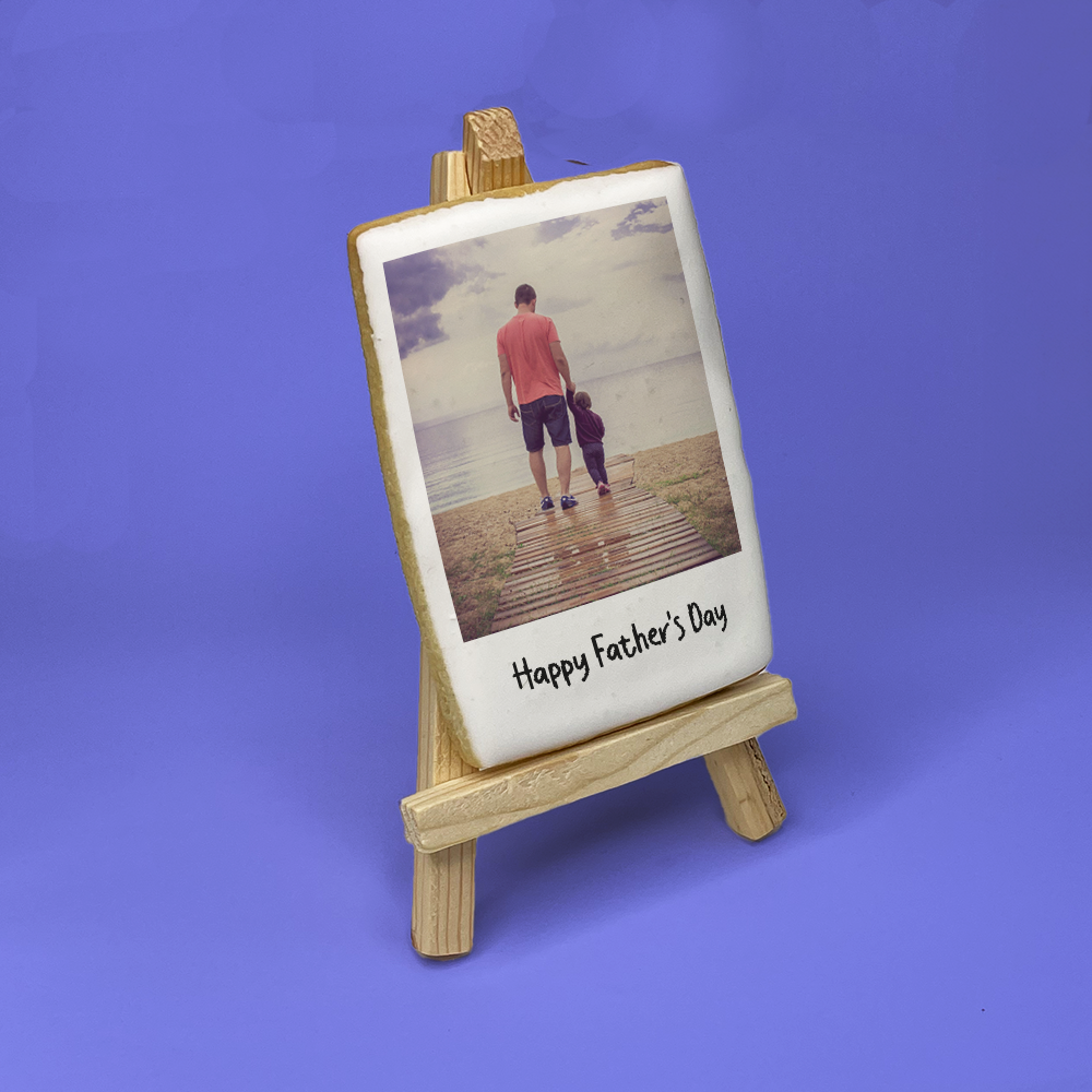 Father's Day Polaroid Biscuits