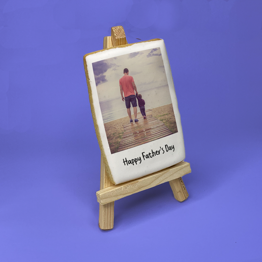 Father's Day Polaroid Biscuits
