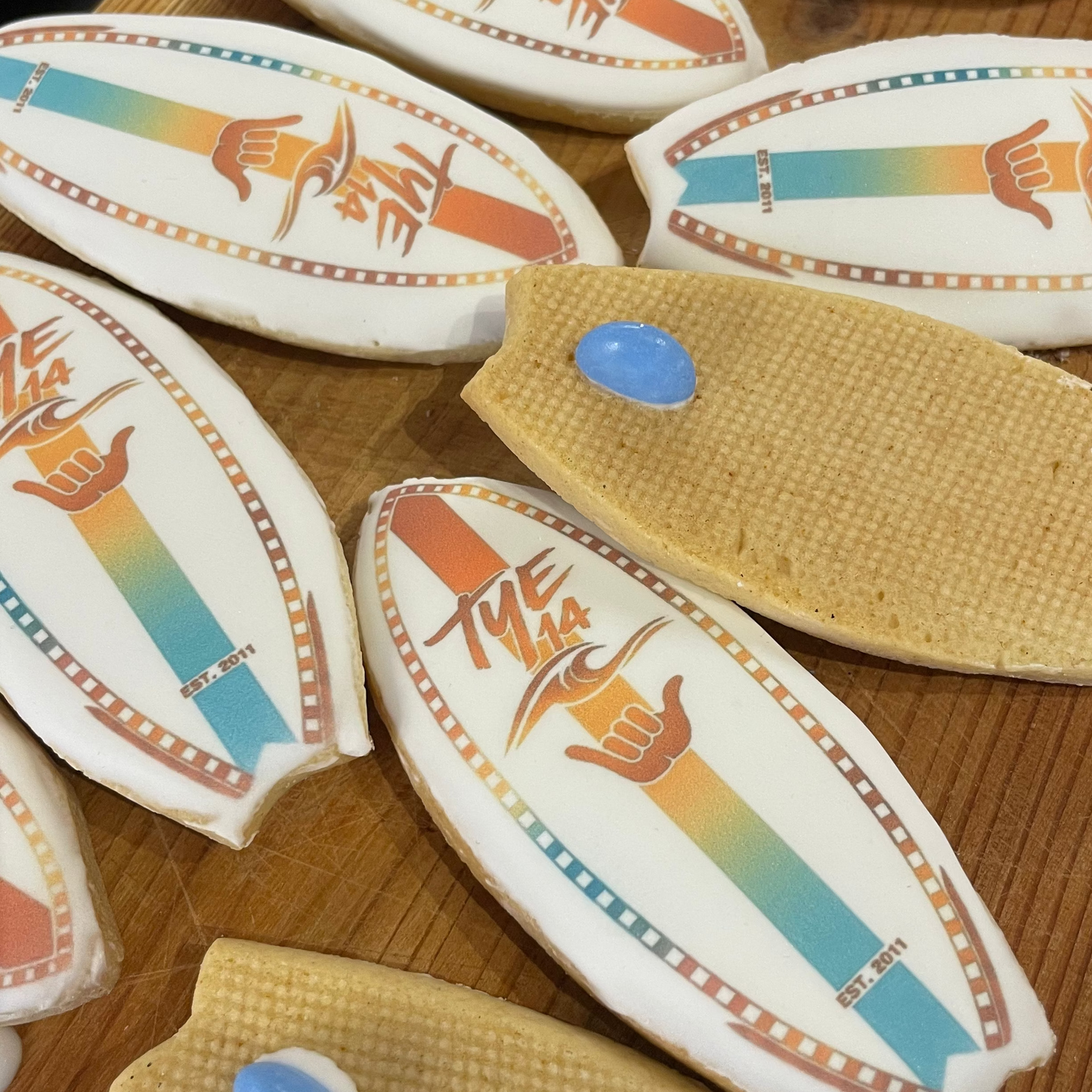 Custom Shaped And Branded Biscuits