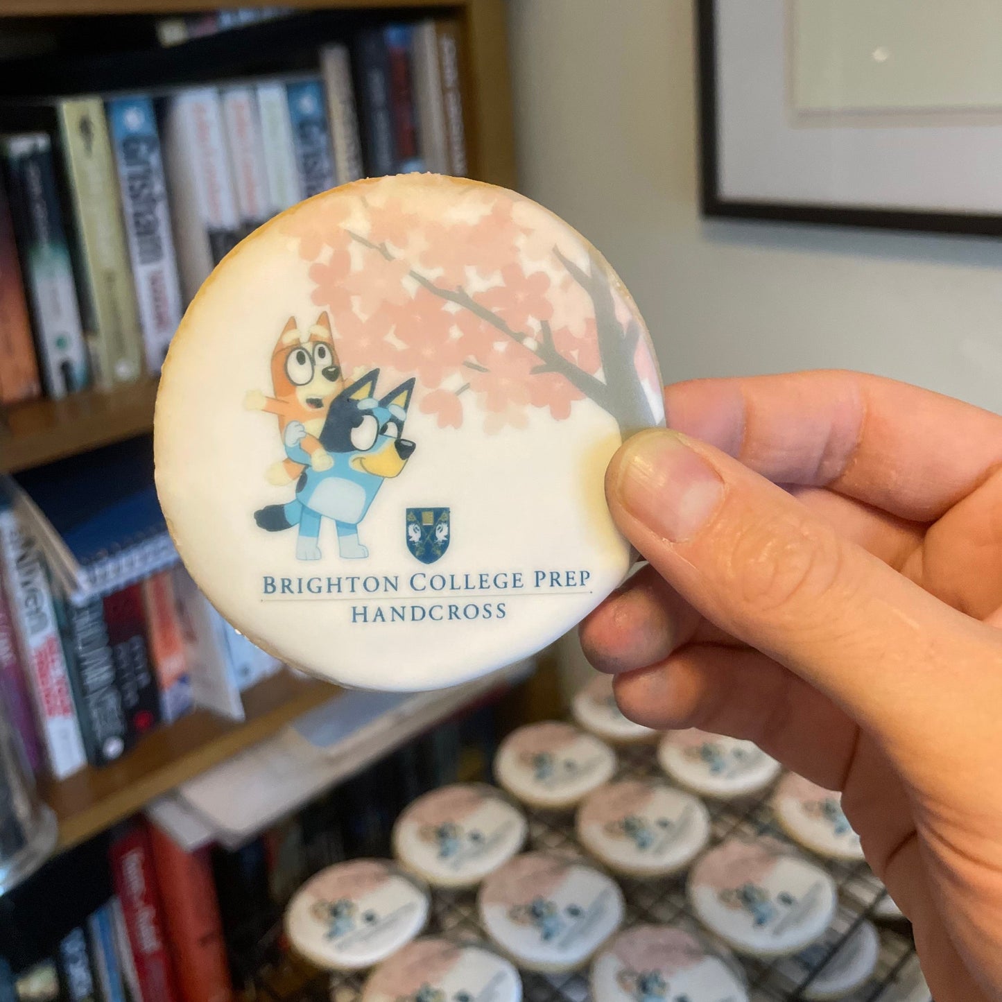 Branded Circle Biscuits | Personalise With Your Image